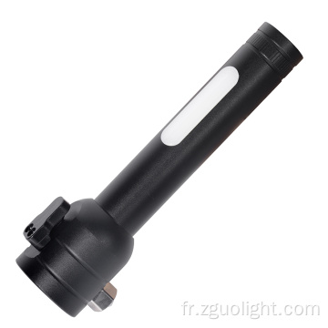 COB multifonction LED de protection anti-marteau de sécurité rechargeable